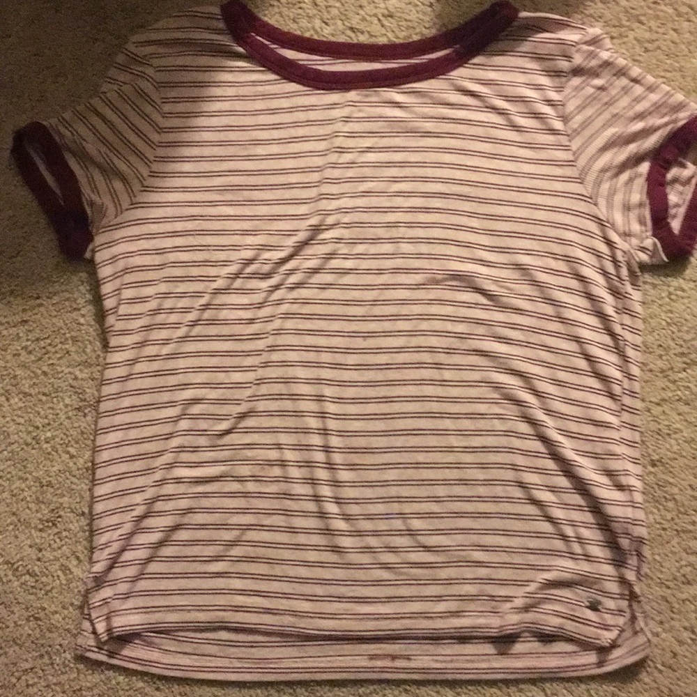 American eagle soft and sexy striped short sleeve